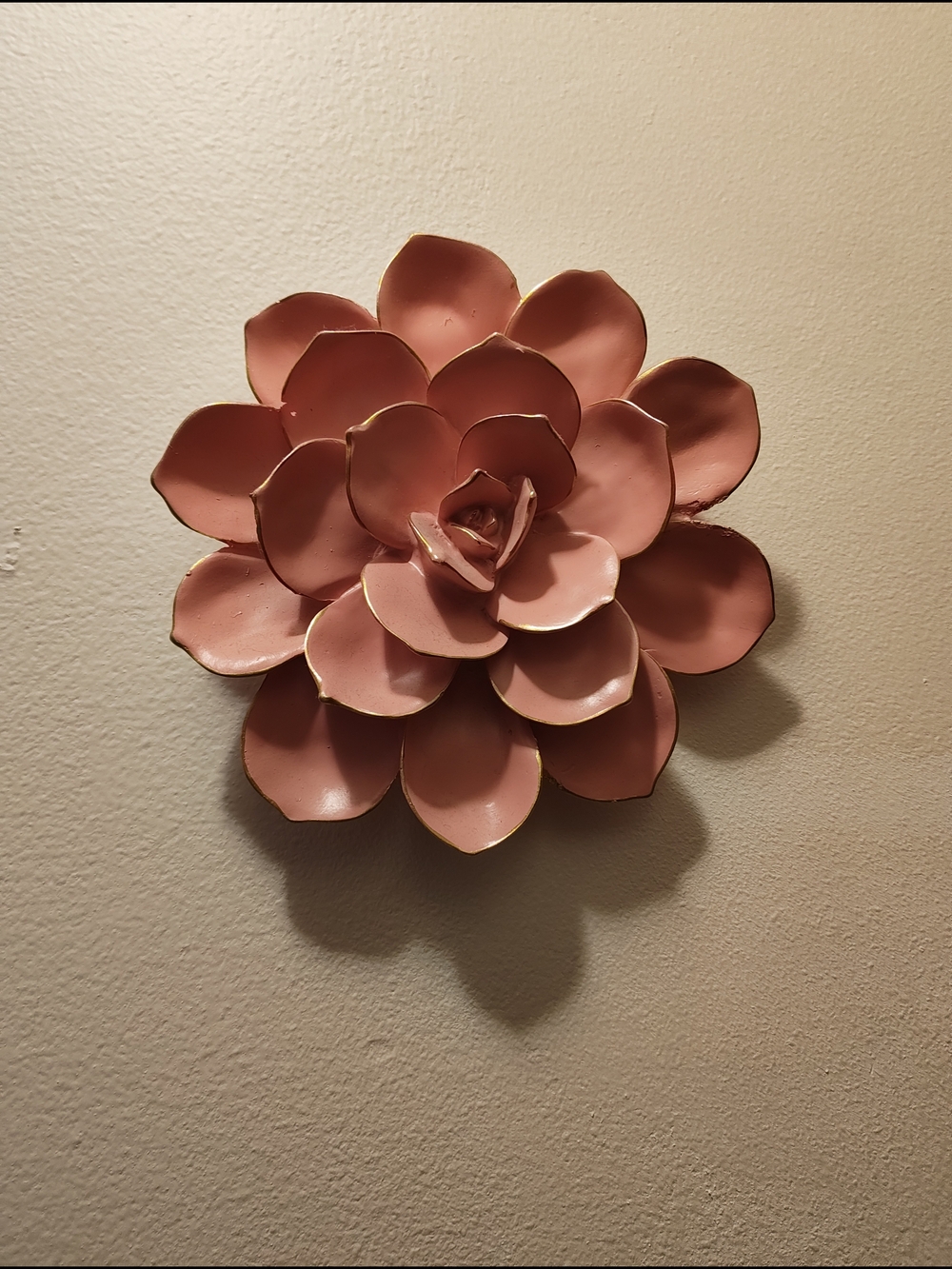 Pink Flower Wall Decor